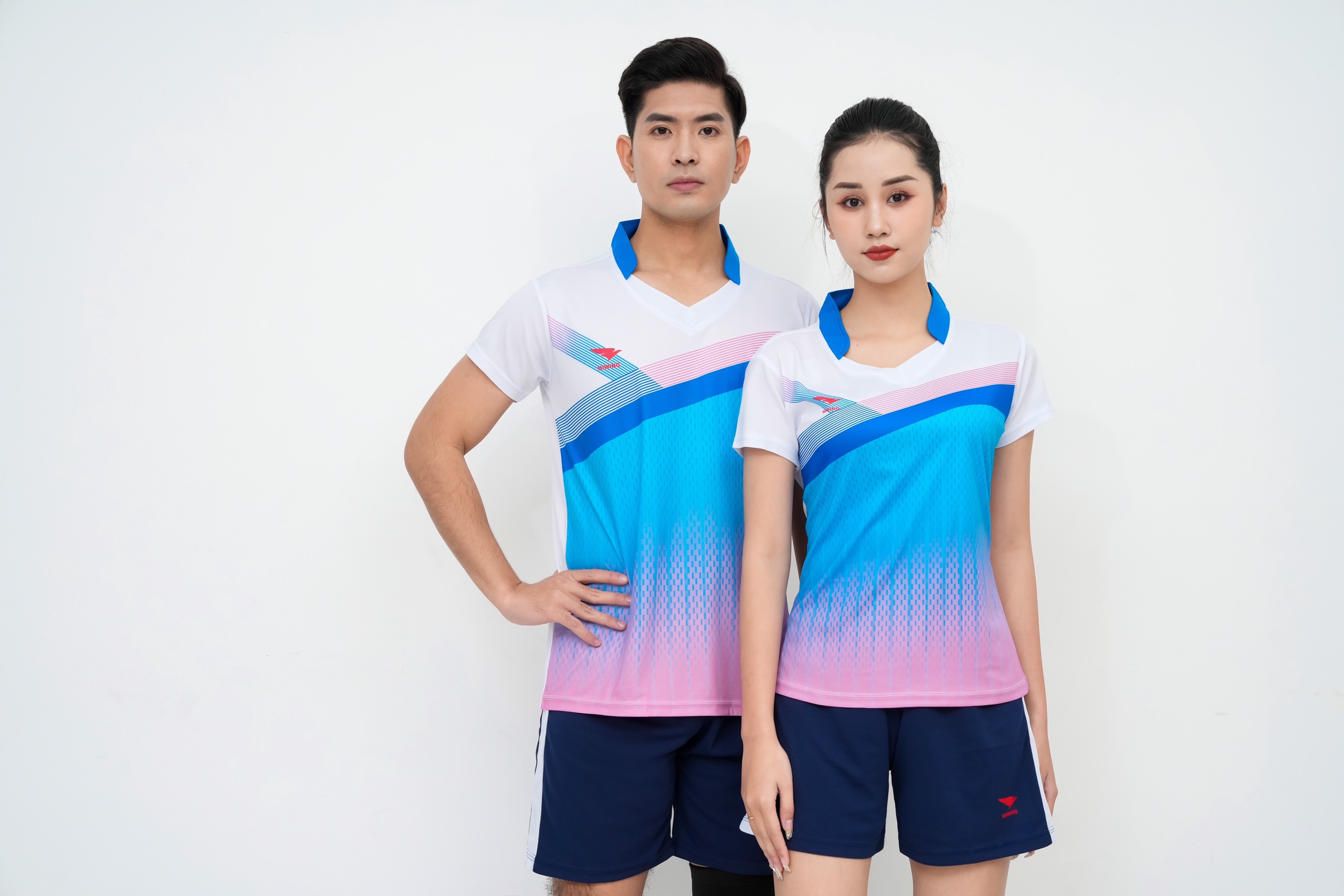 Áo bóng chuyền Nam Hiwing H9 chính hãng - Màu Hồng